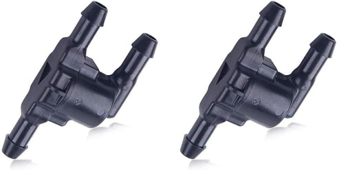 2Pcs Windshield Washer Nozzles Wiper water check valve Compatible with RAV4 Camry Corolla Tundra Prius Tacoma Matrix Venza ES350 IS250 CT200H Repl...