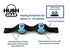 Mommy's Helper Hush Gear Noise Cancelling Headphones for Infants Ear Protection, Blue...