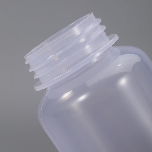8.4 oz Wide Mouth Lab Reagent Bottle, Laboratory Grade Chemical Container, Sealed Leak-proof Clear PP Bottle, Pill Bottle, Water Sample Bottle(2 P...