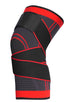 Breathable Compression Knee Brace With Adjustable Strap For Pain Relief Knee Sleeve for Men and Women (Medium, Red)...