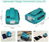 USB ADP05 Power Source for Makita 18v Battery Charger with 2 USB Ports and LED Light for 14.4v ~ 18v Battery Lithium-Ion...