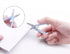 Folding Scissors, 2 Pcs Kids Scissors Portable Scissors Paper Cutting Scissors Safety Scissors for Scrapbooking Art DIY Craft Students Teaching Fa...