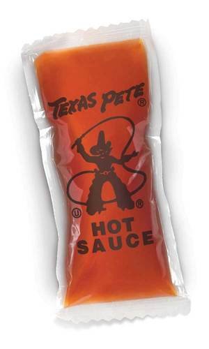 Texas Pete Hot Sauce Packet - 7g - 50 Pack...