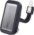 Motorcycle Universal Phone Mount Holder Waterproof Motorcycle Cell Phone Holder with Rain Cover 360° Rotation Motorbike Rearview Mirror Mount, fit...