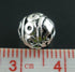 40pc Antique Silver Bali Style Carved Spacer Beads 8mm Beading Supplies...