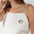 Nobrand COLORFUL BLING Leaf Brooches Pin - Women Chest Brooch, Good Idea For Party, Dance, Wedding, Banquet...
