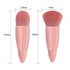 Easy-taken Travel Makeup Brush Set, COSHINE 5pcs Mini Complete Function Cosmetic Brushes Kit (5pcs with mirror)...