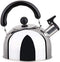 Stainless Steel Stovetop Whistling Tea Classic Teapot with Ergonomic Handle, Works on Induction Cooktops 2 Liter 2404...