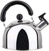Stainless Steel Stovetop Whistling Tea Classic Teapot with Ergonomic Handle, Works on Induction Cooktops 2 Liter 2404...