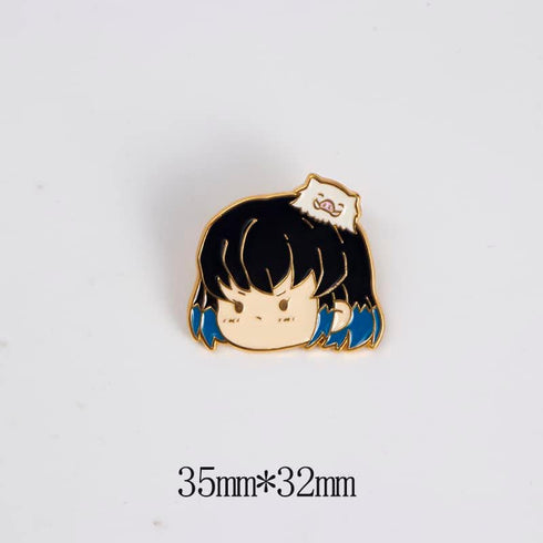 Demon Brooch Anime Cosplay Pins Slayer Mental Cute Kamado Nezuko Accessories 17pcs...