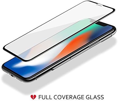 iCarez Tempered Glass Screen Protector for iPhone 11 Pro iPhone X/XS 5.8-Inches?2-Pack Full Coverage......