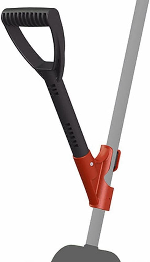 Plus Secondary Back Saver Handle for Snow Shovels and Garden Tools as Seen on Dragon's Den (Canada Shark Tank) (1 ct., Standard)...