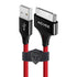 AGVEE 2 Pack 10ft for Old iPhone 4S Charging Cable, MFI Certified 30 Pin Braided Heavy Duty Fast Durable Charger Cord, Compatible with iPhone 4/4S...