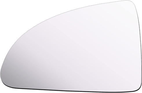Mirror Glass fit for 2007-2010 Pontiac G5 2005-2010 Chevy Cobalt Driver Left Side Flat Replacement No Backplane Including Adhesive...