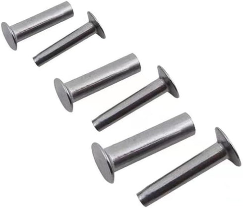 9 Sets Kitchen Knife Handle Screw Fixing Rivet Nuts Chef Knives Cutter Wooden Grip Screws Fastener Fixer Clip Nail Replacement Repair Stainless St...