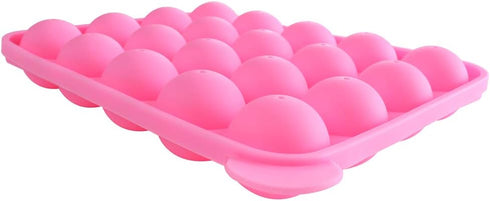 20 Cavity Silicone Pink Lolly Pop Party Cupcake Baking Mold Cake Pop Stick Mold Tray...