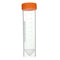 10pcs 50ml Plastic Centrifuge Test Tube Empty Bottles Self Standing Screw Caps...