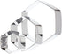 Hexagon Cookie Cutter 3 Piece Set - 2 Inches, 3 Inches, 4 Inches - Cookie Cutter Kingdom...