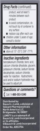 LUMIFY Redness Reliever Eye Drops 0.08 Ounce (2.5mL)...