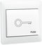 TOPENS TC147 Wall Push Button Flush Mounted Not Waterproof Wired Release Switch for Automatic Gate Opener, Door Access Control System, Momentary C...