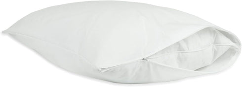BC BARE COTTON Luxury Hotel Bedding Quality Collection, Ultra Soft dust Proof Plain Pillow Protector | Pillow Cover with Zipper, Soft & Comfortabl...