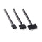 Leather Round Hole Punching Tool 3pcs Prong Punch Tool Set with 2/4/6 Prong Options for Precise Round Hole Punching DIY Leather craft?5MM?...