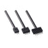 Leather Round Hole Punching Tool 3pcs Prong Punch Tool Set with 2/4/6 Prong Options for Precise Round Hole Punching DIY Leather craft?5MM?...