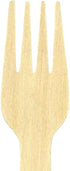 Disposable Wooden Forks (100 count), 6.5" Classic Style, 100% Compostable, Biodegradable, Sturdy, Heat Tolerant and Eco-Friendly....