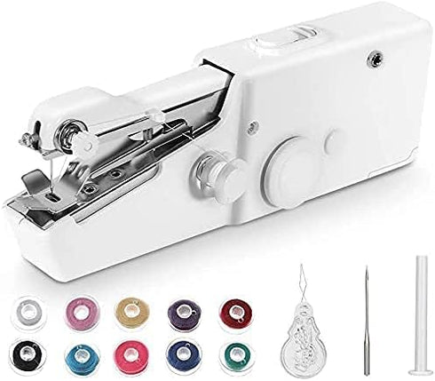 Estink Handheld Sewing Machine Mini Portable Quick Repairing Cordless Sewing Machine for DIY Multifunctional Single Stitch Sewing Machine......