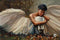 This Too Shall Pass - Poster by Henry Lee Battle African American Angel, Overall Size: 36x24, Image Size: 34x22...