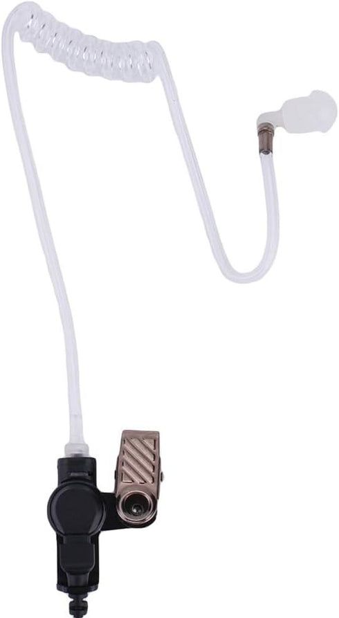 PTT Mic Covert Acoustic Tube Earpiece Headset for Motorola Radio BPR40 CP200 CLS1100 CLS1410 CP185 DEP450 EP450 RDU4100 RMU2040 PR400 RMV2080 RDM2...