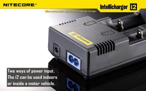Nitecore i2 Intellicharge Charger for 18650 AAA AA Li-Ion/NiMH Battery...