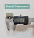 Digital Caliper,Electronic Digital Calipers, YKLSXKC 0-6" Calipers Measuring Tool, Stainless Steel Construction with Large LCD Screen, Auto-Off Fe...