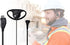 1 Pin 2.5mm D Shape Walkie Talkie Earpiece Headsets with PTT Mic?for Motorola Radios Talkabout Series Two-Way Radios ?2 packs?...