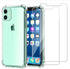 iPhone 11 Clear Case with 2 Screen Protectors, Maximum Shock Absorption Protection, Clear iPhone 11 Case, Compatible with Apple iPhone 11...