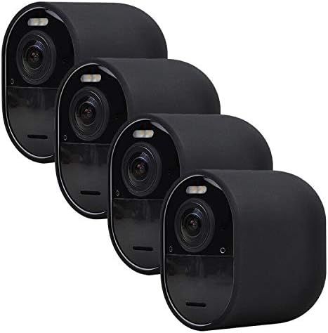 Silicone Skins for Arlo Pro 4/Arlo Ultra 2, 4 Pack Protective Case Cover for Arlo Ultra/Ultra 2 & Arlo Pro 4/Pro 3 Camera...