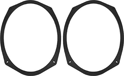 6x9 Speaker Spacers Depth Extender Extending Rings - 1/4" Thick - SSK69 - Stackable - Perfect for Framing Fiberglass Enclosures - 1 Pair...