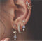 Butterfly Earrings Set for Women Girls Butterfly Ear Cuff Earrings Huggie Small Dangle Hoops Hypoallergenic Earrings Lightweight Earrings Modern J...