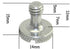 Steel Screws 1/4" Tripod Quick Release QR Plate Camera Flathead Slot Stainless SS ideal for Manfrotto / Sachtler (3 Pack)...