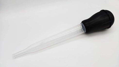 Turkey Baster Set, Turkey Injector Syringe with Cleaning Brush, Syringe Baster for Cooking - 11.5 inch Baster with Measurments for BBQ Grill Bakin...