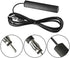 Car Antenna, Universal AM/FM Radio Antenna, 5M/16ft, Black, Compatible with Car Stereo Receiver, Media Head Unit, Marine Boat Radio...