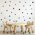 Hand Drawn Circle Dots Wall Decals Peel and Stick for Kids, Baby Bedroom Nursery and Living Room. 144 pcs Vinyl Wall Stickers Decor (Black)...