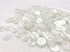 AMORNPHAN 15mm.(5/8") 4 Holes Standard Shirt Transparent Buttons Round Rasin Flatback Sewing Crafts Shirts Cloths DIY and Decoration Bulk Wholesal...