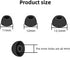 Earbud Replacement Tips Silicone Eartips Compatible with Samsung Galaxy Buds 2 Pro Headphones Earbud Cap Ear Bud Tips 6 Pair S/M/L......