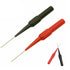 10PCS Multimeter Test Lead Extention Back Probes Sharp Needle Micro Pin Stainless Steel for Banana Socket Tester...
