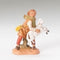 Fontanini Aaron The Shepherd Holding a Sheep Italian Nativity Village Figurine...