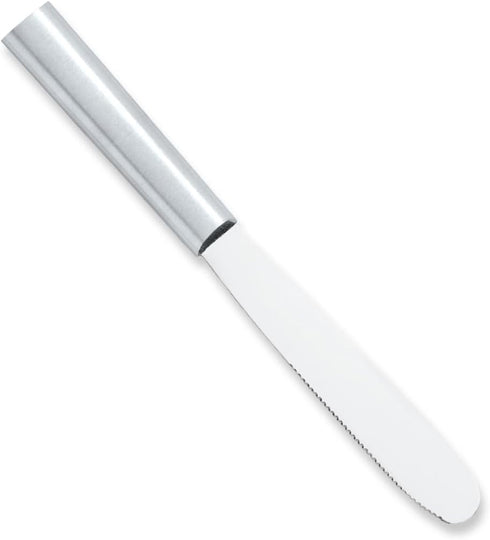 Rada Cutlery Super Spreader Knife (R113), 5.38" Stainless Steel Hollow Ground Blade, Made in USA, Silver Handle...