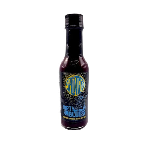 Splintered Sauce Dirty Blues Hot Sauce - Carolina Reaper and Blueberry - 5 fl Oz- Vegetarian - Fiery and Fruity Hot Sauce Delight for BBQ, Chicken...
