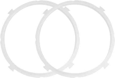 uxcell Silicone Gasket Sealing Ring for Electric Cookers, Sealing Ring Inner Diameter - 8.7 Inch, Fits 5/6 QT Models, Set of 2...