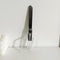 Multipurpose Office Scissors Clear Acrylic Handle with Non-adhesive Plating Matte Black Tape Paper Knife Edge Cutting Scissors Stationery Desk Acc...